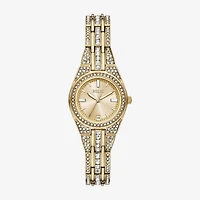 Relic By Fossil Womens Gold Tone Bracelet Watch Zr12672