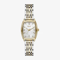 Relic By Fossil Womens Two Tone Bracelet Watch Zr34659