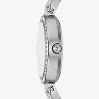 Relic By Fossil Womens Rose Goldtone 5-pc. Watch Boxed Set Zr97019