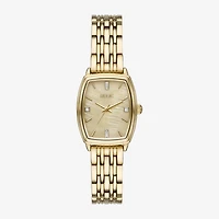 Relic By Fossil Mens Gold Tone Bracelet Watch Zr34658