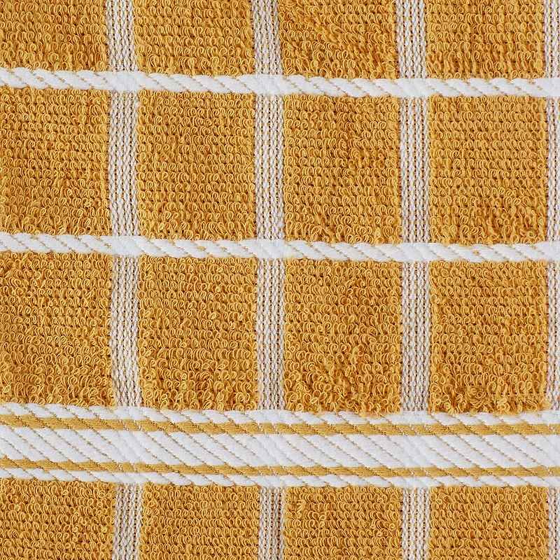 Design Imports Windowpane 4-pc. Terry Dish Cloth Set