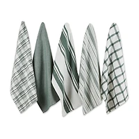 Design Imports 5-pc. Assorted Woven Dish Cloth Set