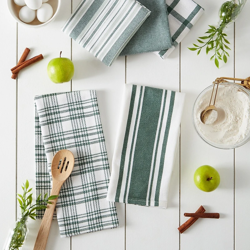 Design Imports 5-pc. Assorted Woven Dish Cloth Set