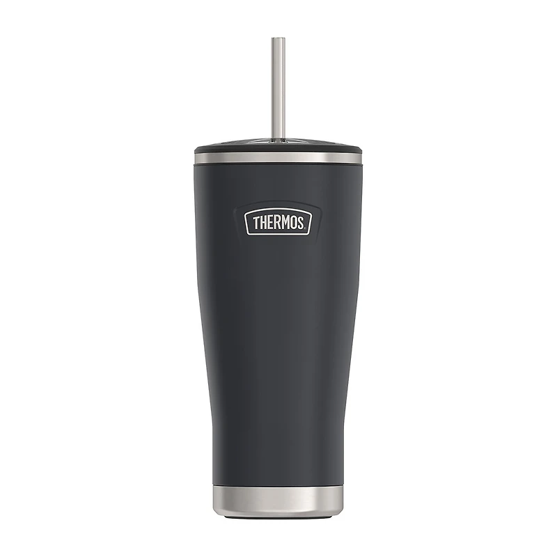 Thermos Icon Stainless Steel 24oz. Cold Tumbler with Lid and Straw
