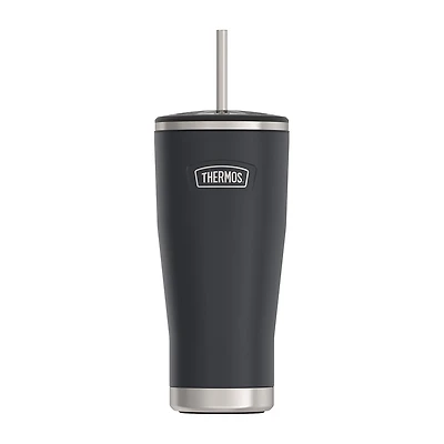 Thermos Icon Stainless Steel 24oz. Cold Tumbler with Lid and Straw