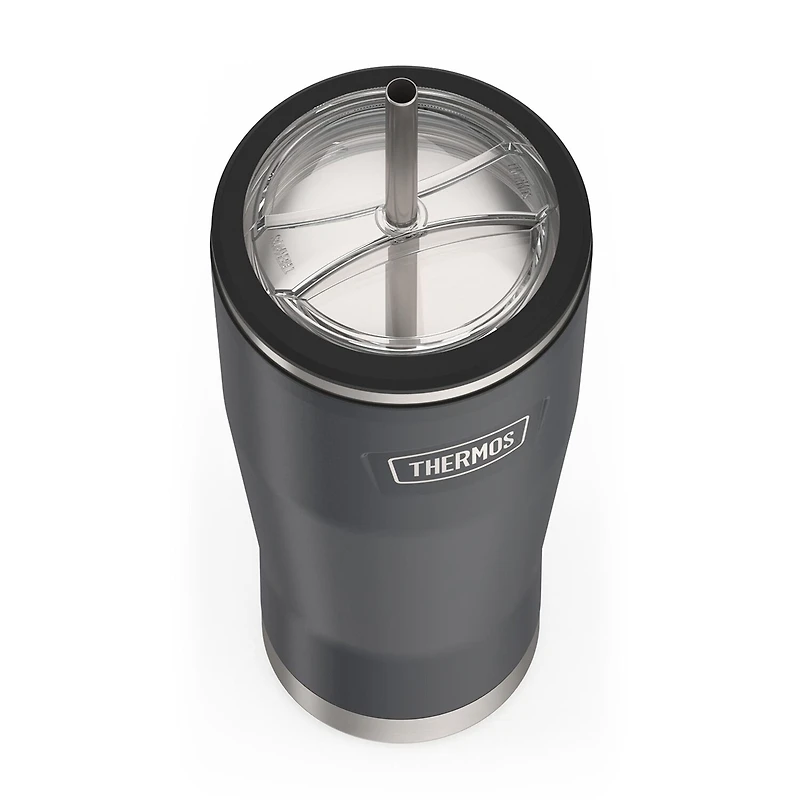 Thermos Icon Stainless Steel 24oz. Cold Tumbler with Lid and Straw