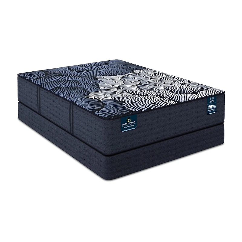 Serta Quilted Perfect Sleeper X Hybrid Max 14.25" Medium Tight Top - Mattress + Box Spring