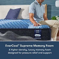 Serta iComfort Aspire 14" Plush Memory Foam Tight Top - Mattress + Box Spring