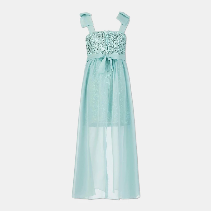 Speechless Little Girls Sleeveless Maxi Dress