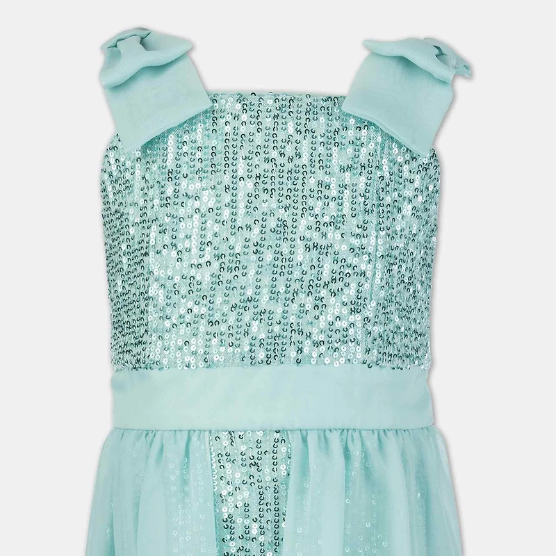 Speechless Little Girls Sleeveless Maxi Dress