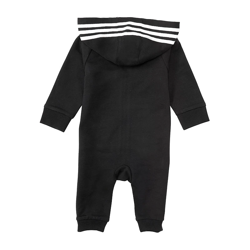 adidas Baby Unisex Hooded Long Sleeve Active Jumpsuit