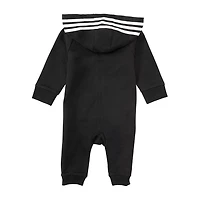 adidas Baby Unisex Hooded Long Sleeve Active Jumpsuit