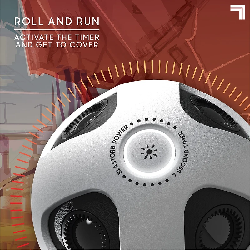 Sharper Image Motion Detecting Laser Grenade Self-Detonating Infrared Bomb with Booby Trap Mode