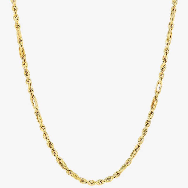 Womens 14K Gold 20 Inch Link Necklace