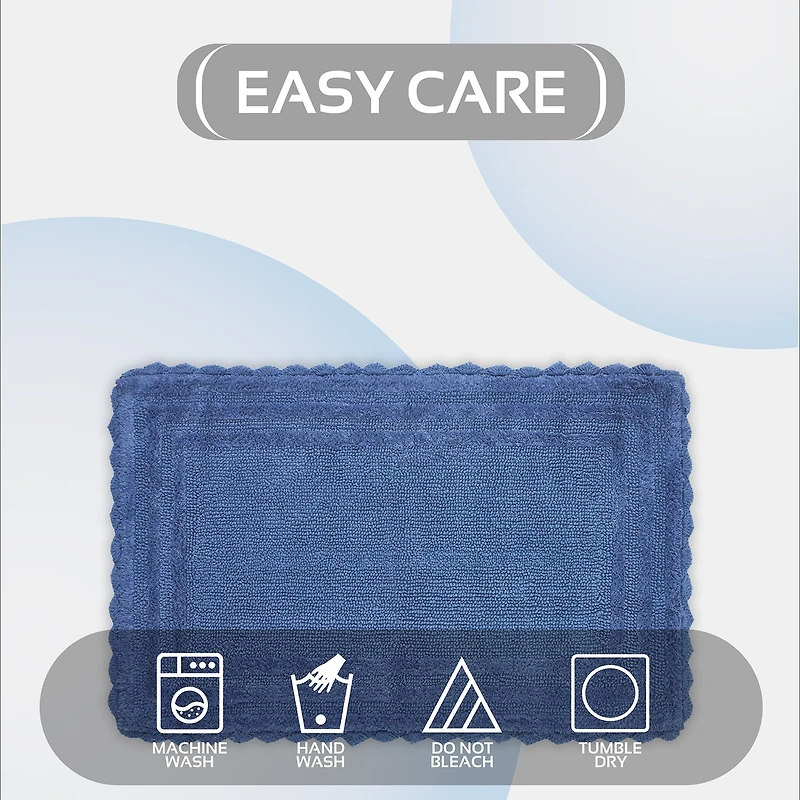 Better Trends Lilly Crochet Bath Rug