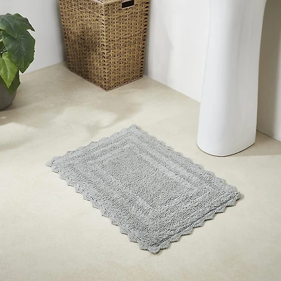 Better Trends Lilly Crochet Bath Rug