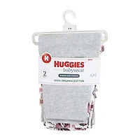 Huggies Baby Girls Straight Regular Fit Pull-On Pant