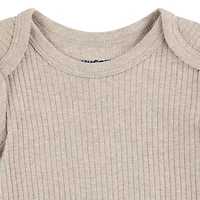 Huggies Baby Boys Crew Neck Short Sleeve Rib 3-pc. Bodysuit