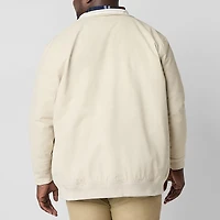 St. John's Bay Harrington Golf Mens Big and Tall Bomber Jacket
