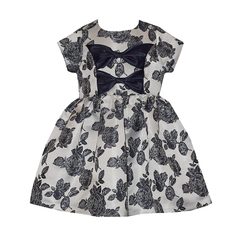 Bonnie Jean Toddler Girls Short Sleeve Cap Fit + Flare Dress