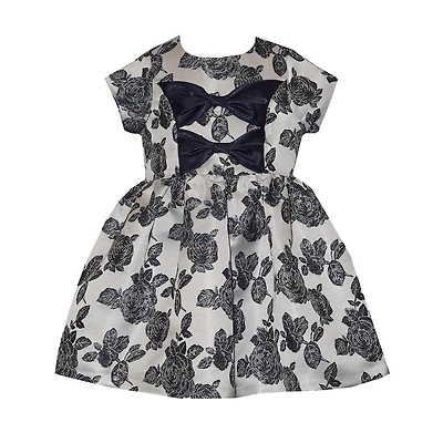 Bonnie Jean Toddler Girls Cap Short Sleeve Fit + Flare Dress