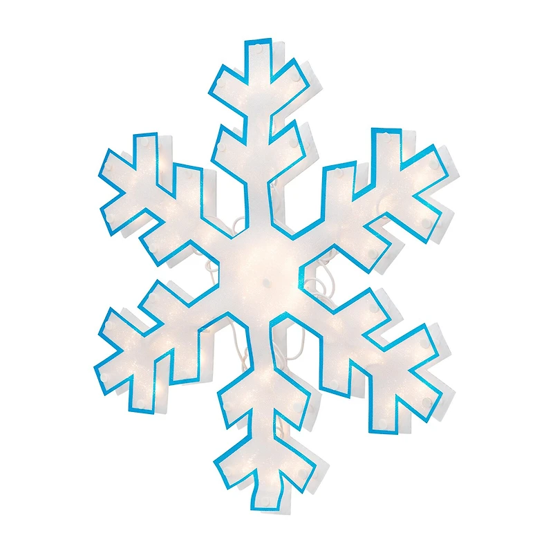 Northlight Prelit Snowflake Christmas Window Decor