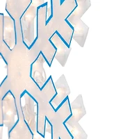 Northlight Prelit Snowflake Christmas Window Decor