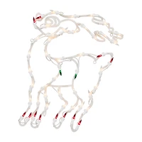 Northlight 18in Prelit Reindeer Christmas Window Decor
