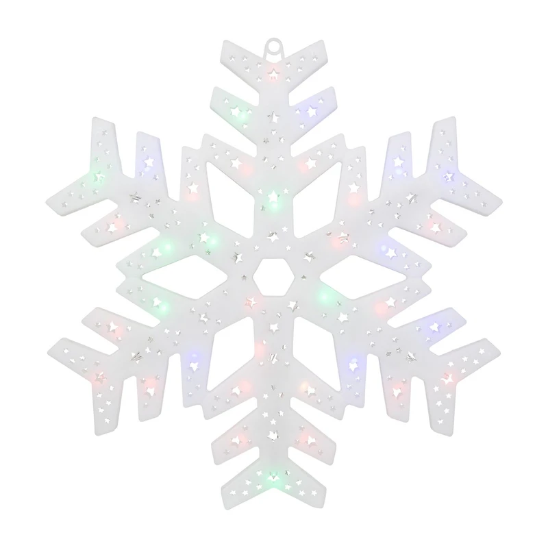 Northlight 15in Led Snowflake Christmas Window Decor