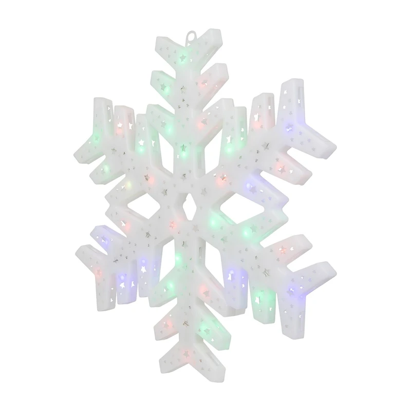 Northlight 15in Led Snowflake Christmas Window Decor