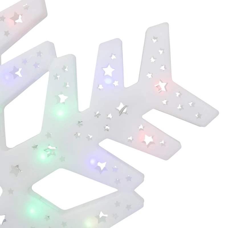 Northlight 15in Led Snowflake Christmas Window Decor