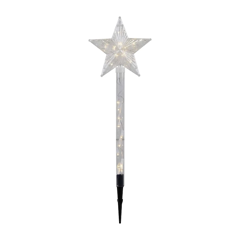 Northlight Lighted Star Pathway Marker Christmas Yard Art