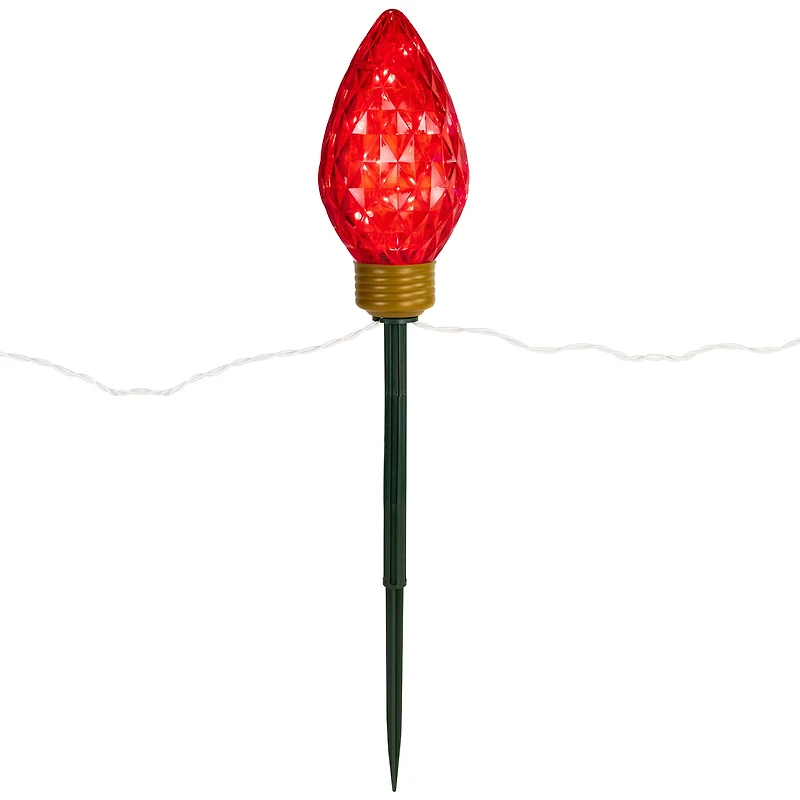 Northlight Led Pathway Marker Lawn Stakes Christmas Yard Art