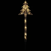 Northlight Lighted Tree Pathway Marker Christmas Yard Art