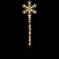 Northlight Snowflakes  Pathway Marker Christmas Yard Art