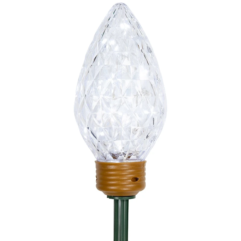 Northlight Led Jumbo  Bulb Pathway Marker Christmas Yard Art