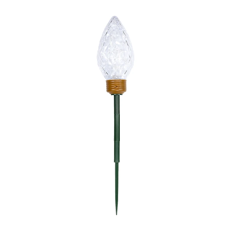 Northlight Led Jumbo  Bulb Pathway Marker Christmas Yard Art