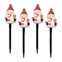Northlight 16in Pattern Pathway Markers Christmas Yard Art