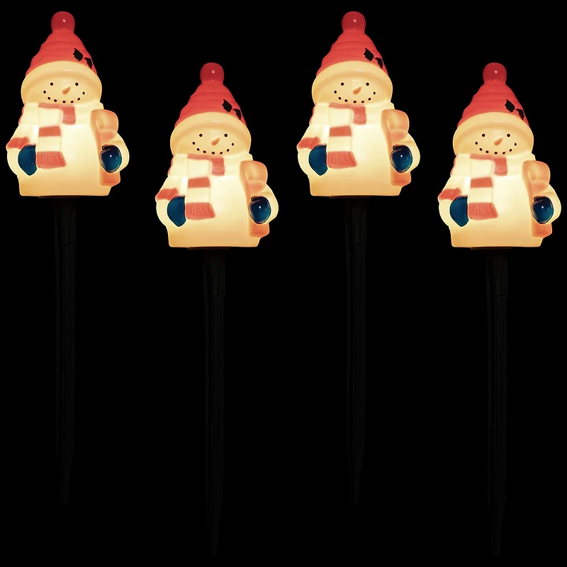 Northlight 16in Pattern Pathway Markers Christmas Yard Art