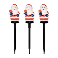 Northlight 16in Prelit Pathway Markers Christmas Yard Art