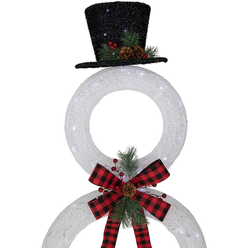Northlight 48in Led Wreath Christmas Yard Art