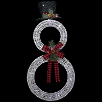 Northlight 48in Led  Wreath Christmas Yard Art