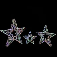 Northlight Lighted Stars Christmas Yard Art