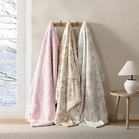 Laura Ashley Bedford Heated Midweight Floral Blanket