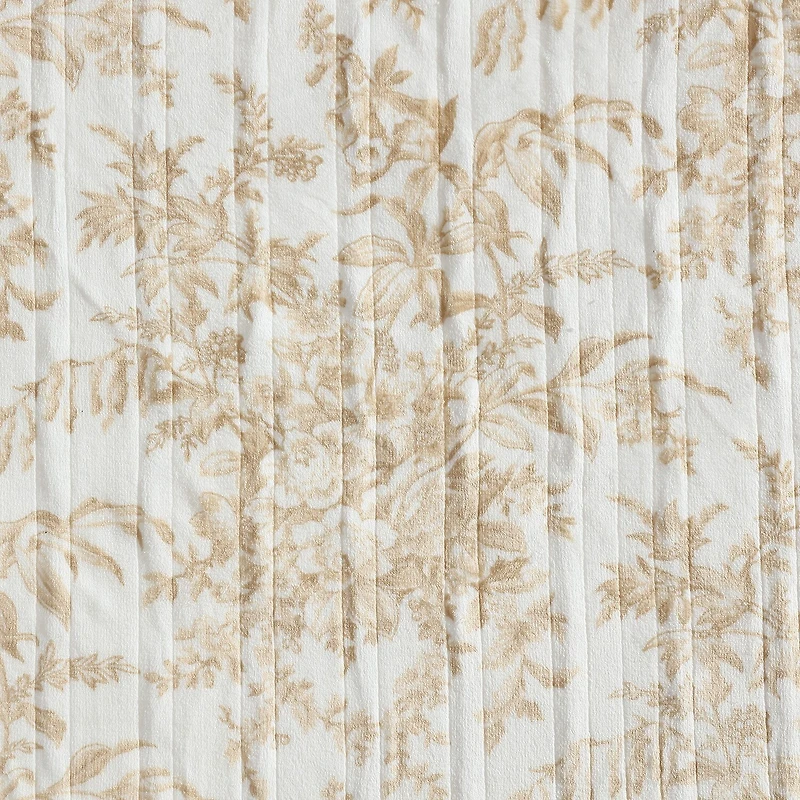 Laura Ashley Bedford Heated Midweight Floral Blanket