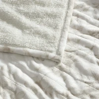 Laura Ashley Wistful Blooms Heated Midweight Floral Blanket