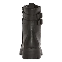 Pop Womens Perlla Block Heel Booties