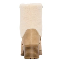 Thereabouts Little & Big Kid Girls Sawyer Stacked Heel Booties