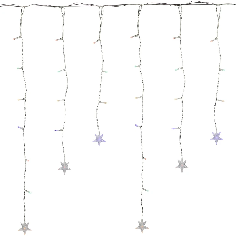 Northlight Stars Outdoor Icicle Lights