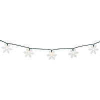 Northlight Glittered Snowflake String Lights